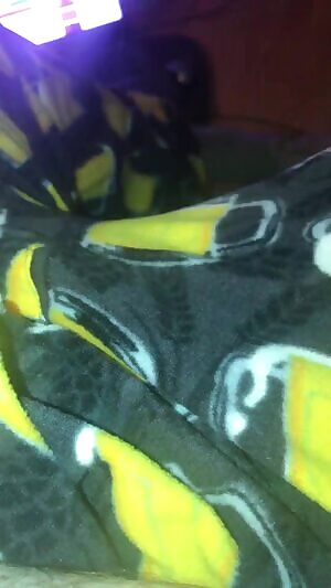 Playing with my small cock for you