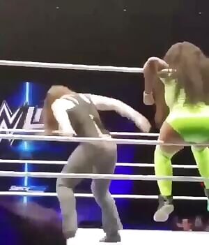 Nikki Cross saying where she wants it.