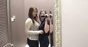 In changing room