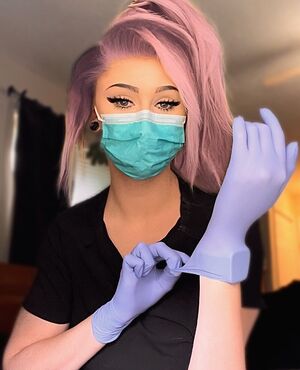Medical Gloves Domme Egirl Goth Hotwife