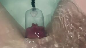 Vacuum Pumping Amateur Autumn Orchid Bath