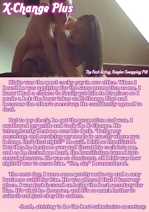 Leah striving to be the best submissive secretary