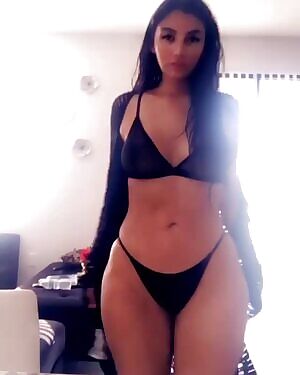 All sultry and seductive...