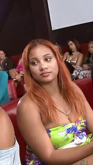 Cutie In The Back Finally Agrees To Suck Dick