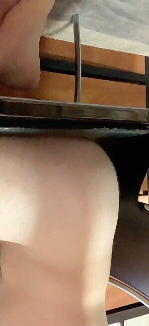 How I prefer to sit in my chairs at home