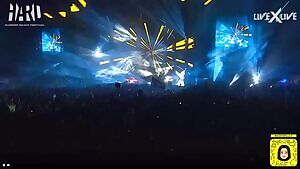 Made it on the HARD Summer big screen!