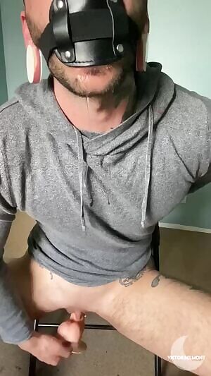 Training with a Dildo Gag + Toy 💦