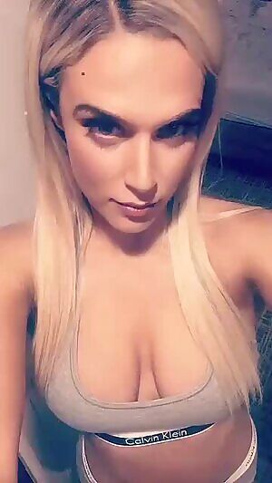 CJ Perry making sure we get a good look at her tits