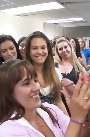 Fantasy: A room full of girls getting their hands on it