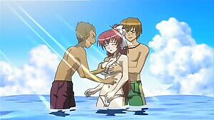 Lovely girl on the beach