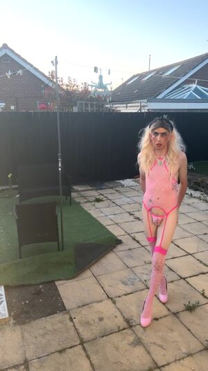 Ladyboys Amateur Crossdressing Outdoor Sissy