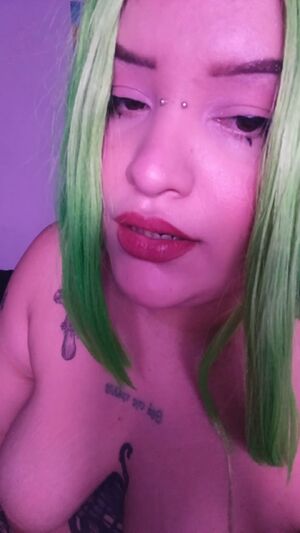 Tongue Out Cute Lips Lipstick Saggy Tits