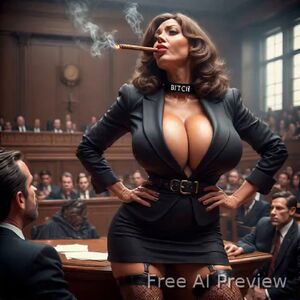 Cigar fetish Ai Generated Hips Huge Tits