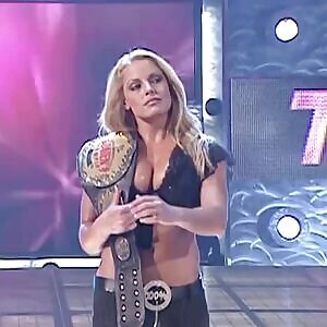 Trish Stratus biggest tits