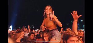 Bouncing teen titties