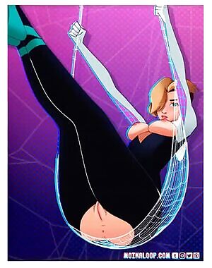 Spider-Gwens custom sex swing