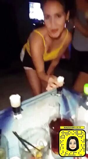 The right way to drink a blowjob