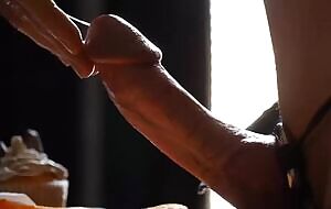 A cock eager to make cream