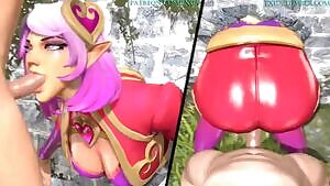 Skye Stuck in a Wall With Heartbreaker Skin