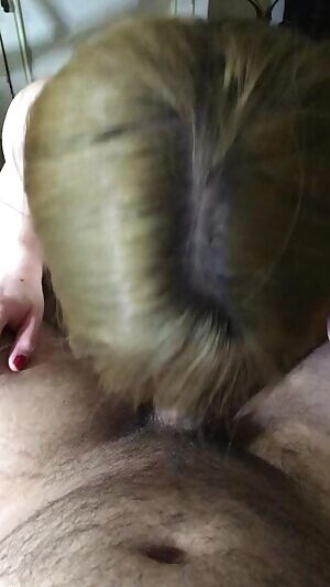 Wife practicing her skills on me