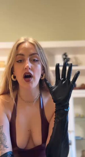 Shiny Clothes ASMR Amateur Femdom Fetish
