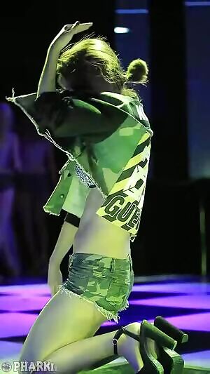 She got me rock hard instantly! Those legs and tits!!