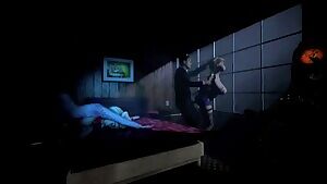 Anna and Elsa fucked while Rapunzel watches