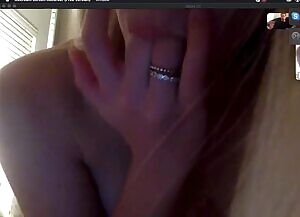 We moved to Skype - Horny 23-year old Blond Pt.2