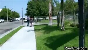 Sexy Big Booty Sophie Dee's Ass Fucked in the Garage