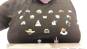 A little in while gaming