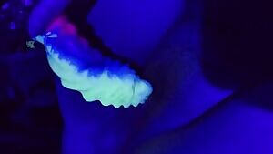 A UV slip n’ slide 🌈💧no lube needed