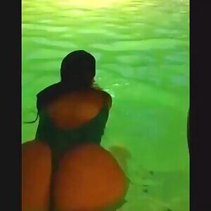 Alexandra Uchi Booty Like A Pool Float