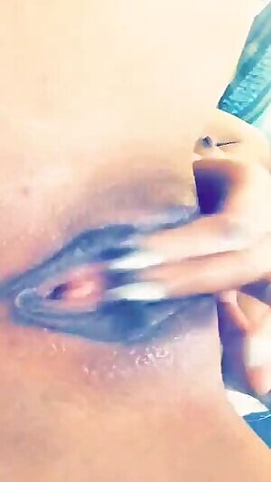 Playing with my hole at home alone.