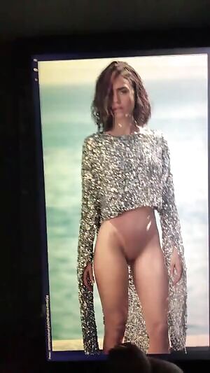 Shot right at Lily Collins’ pussy