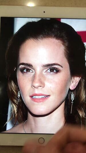 Emma Watson getting a load