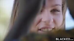 Cute Petite Blonde Blacked