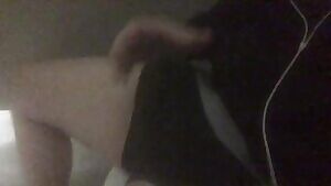 Edging for too long and had an accident.