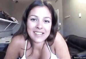 Dawn shows off her belly