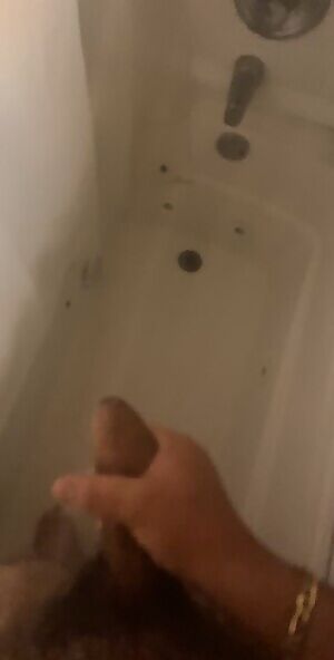 Suck this out of my uncut cock?