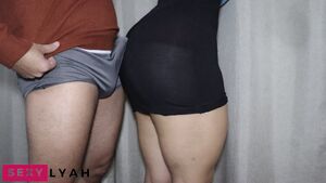 Dry humping Amateur Ass Cumshot Dress