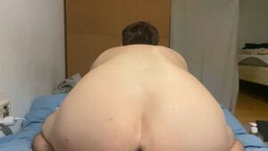 Watch me stretch my ass with this beast… just for you
