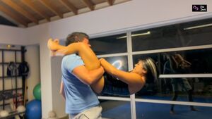 Headscissors Choke Domination Domme Femdom