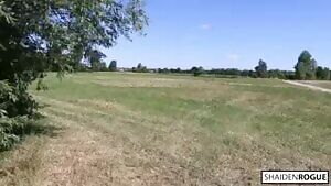 Risky Outdoor Sex And Cum Swallow -Darmowe Porno