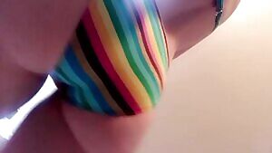 booty grab, pride style