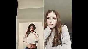 Anna Kendrick's Cute Reactions to Getting Drenched In My Cum