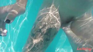 Pleasures in the pool.