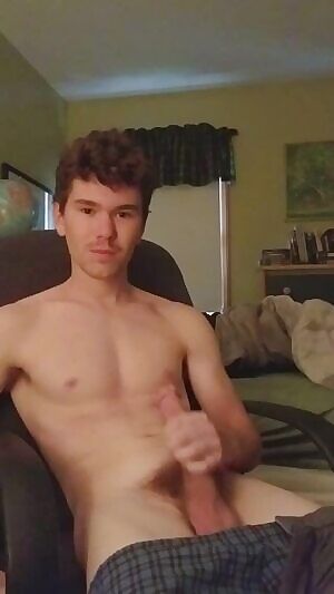 We boys just can't resist playing with our big cocks