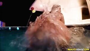 MonsterCurves - Rose Monroe Pool Chillin