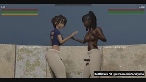 Female Wrestling Adult Game Futanari Strap On