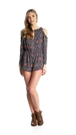 Tavik Sutton Off The Shoulder Romper